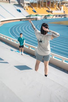 TOP-BR彈性運動短袖上衣-5