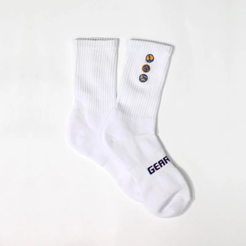 OH9 Sports Socks Volleyball Embroidery Gear UP