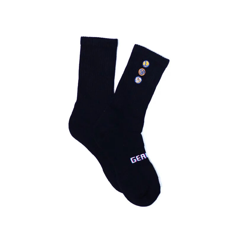 OH9 Sports Socks Volleyball Embroidery Gear UP