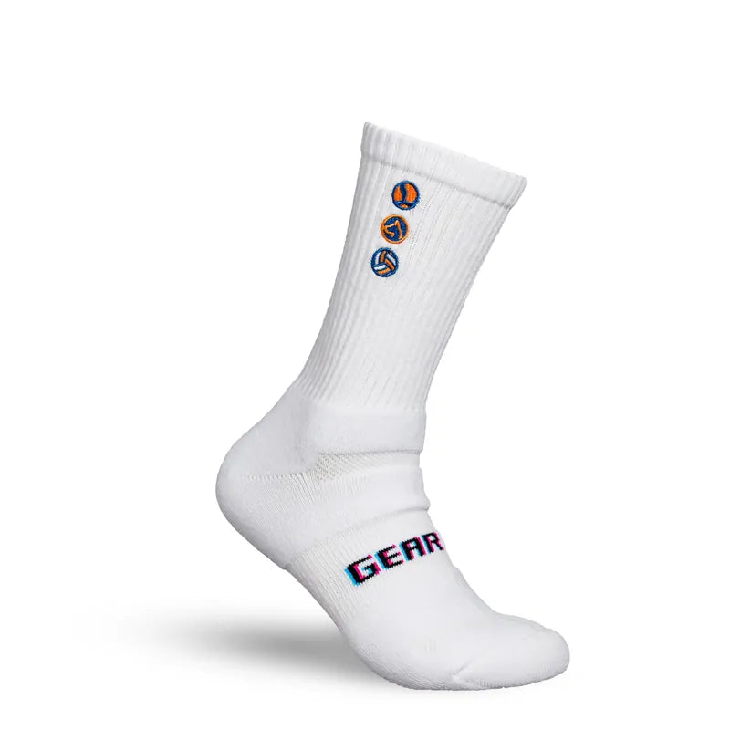 OH9 Sports Socks Volleyball Embroidery Gear UP