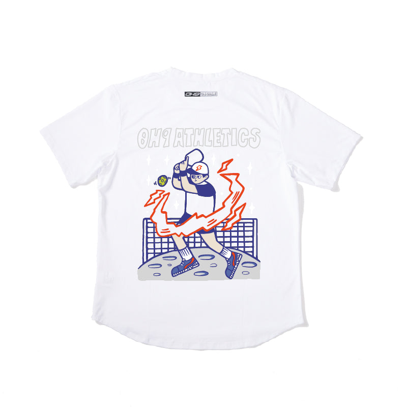 Pickleball shirt design OH9 starman space moon