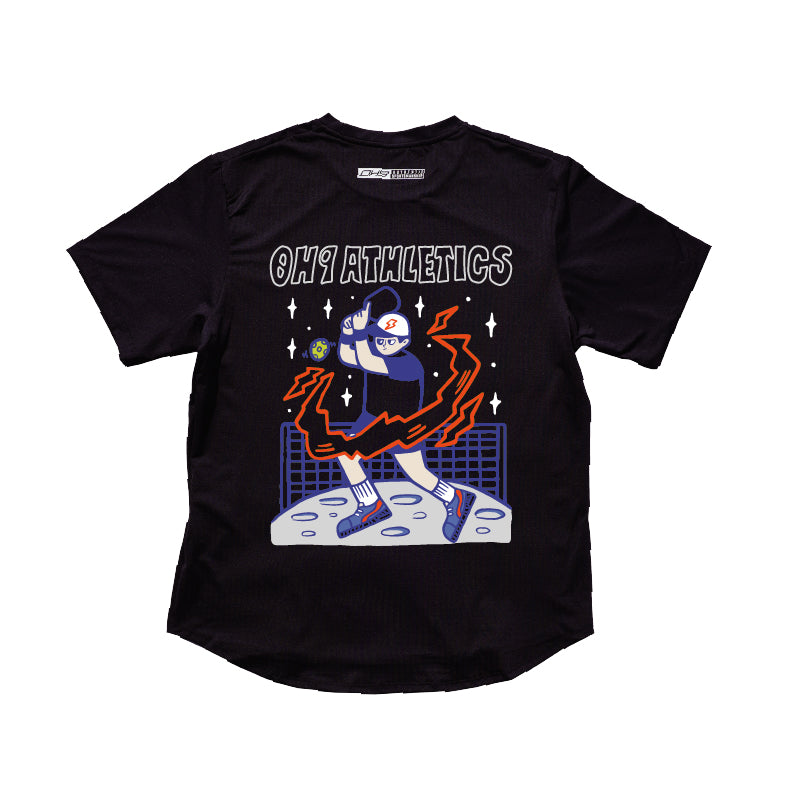 Pickleball shirt design OH9 starman space moon