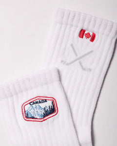 oh9 leisure socks embroidery 