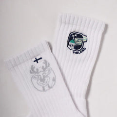 oh9 leisure socks embroidery 