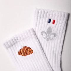 oh9 leisure socks embroidery 