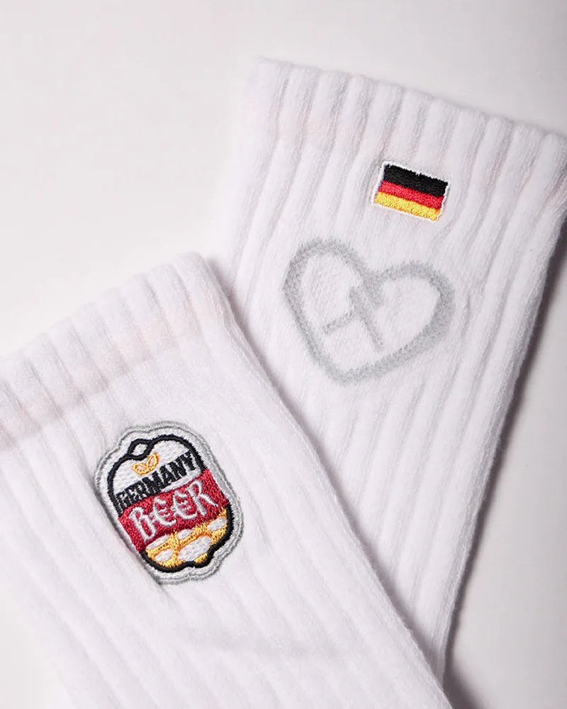 oh9 leisure socks embroidery 
