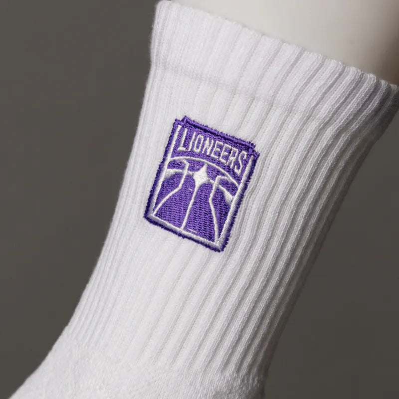 oh9 sports basketball socks embroidery Lioneers