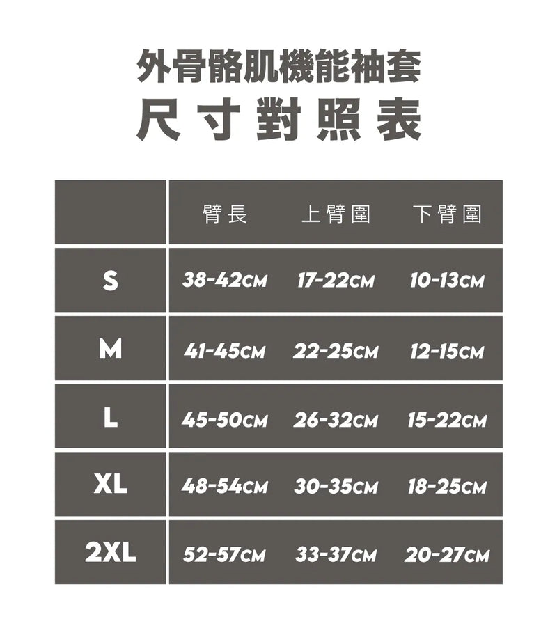 EXSS 外骨骼肌機能袖套 ELITE-7